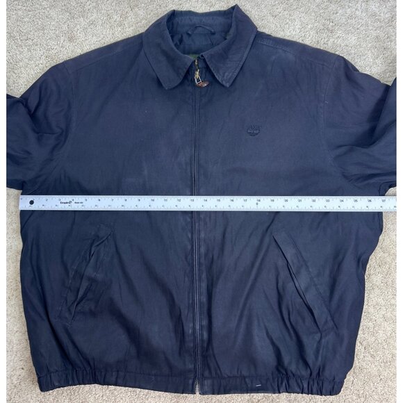 Timberland Weathergear Men's L  Jacket Navy Blue Lined - Picture 7 of 11